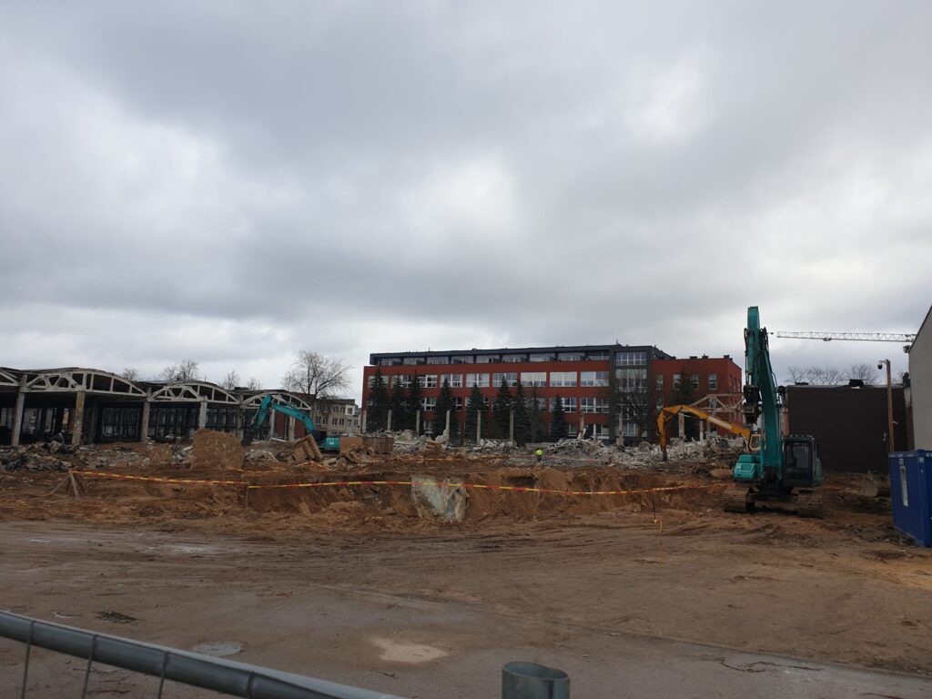 Hill City 1 etapas (Kalvarijų g. 137) - Daugiabutis - statybų nuotraukos