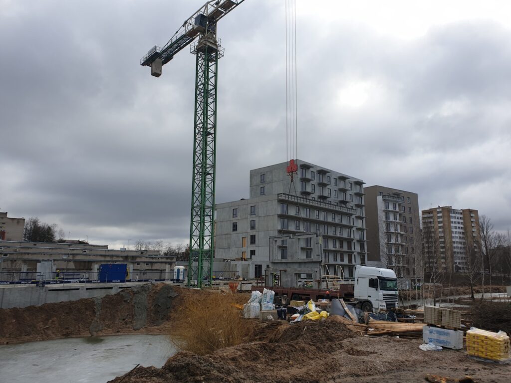 Go Life (Vito Gerulaičio g. 4, Ozo g. 6B) - Daugiabutis - statybų nuotraukos