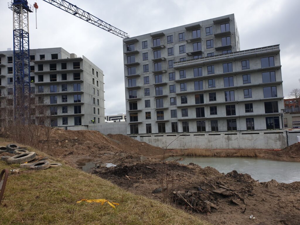 Go Life (Vito Gerulaičio g. 4, Ozo g. 6B) - Daugiabutis - statybų nuotraukos