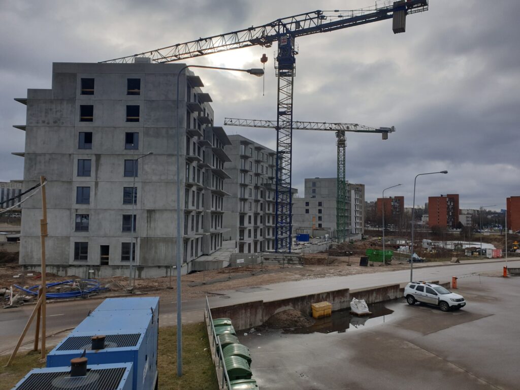 Go Life (Vito Gerulaičio g. 4, Ozo g. 6B) - Daugiabutis - statybų nuotraukos