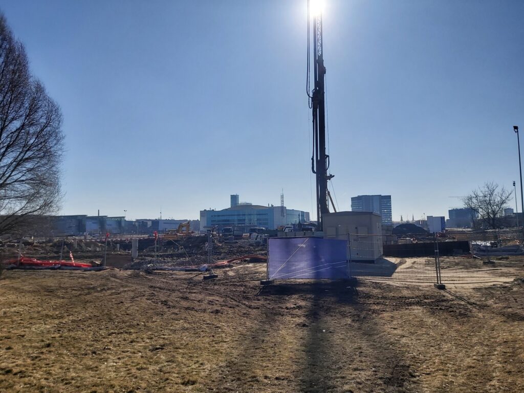 Elemental Business Centre (Skanstes iela 25) - Office center - construction photos