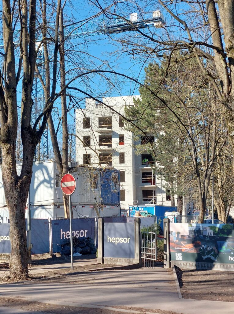 Kuldīgas Parks (Gregora iela 2A) - Multi apartment - construction photos
