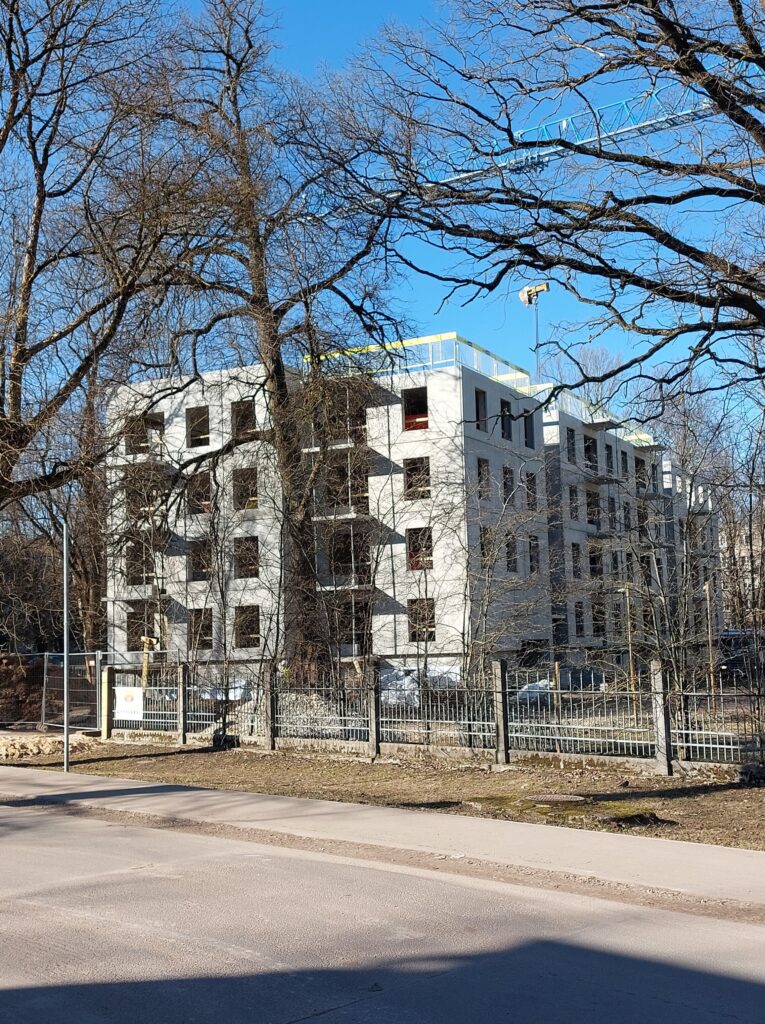 Kuldīgas Parks (Gregora iela 2A) - Multi apartment - construction photos