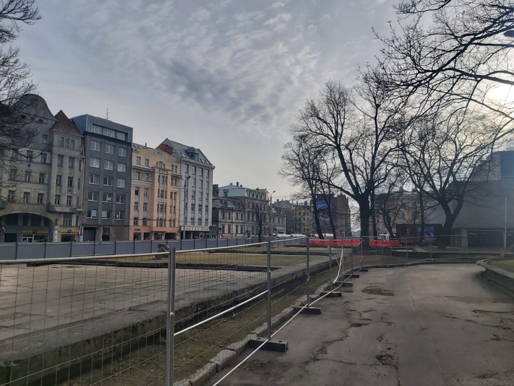 Dailes teātra skvēra labiekārtošana (Brīvības iela 75, Šarlotes iela 5) - Square - construction photos
