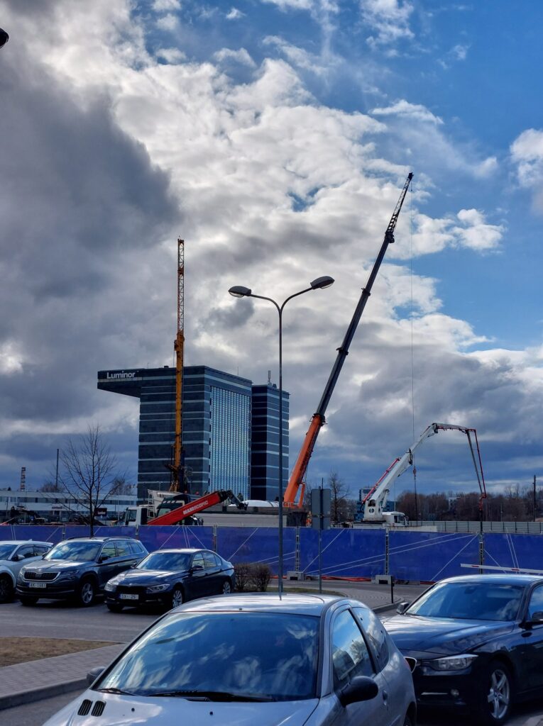 Elemental Business Centre (Skanstes iela 25) - Office center - construction photos