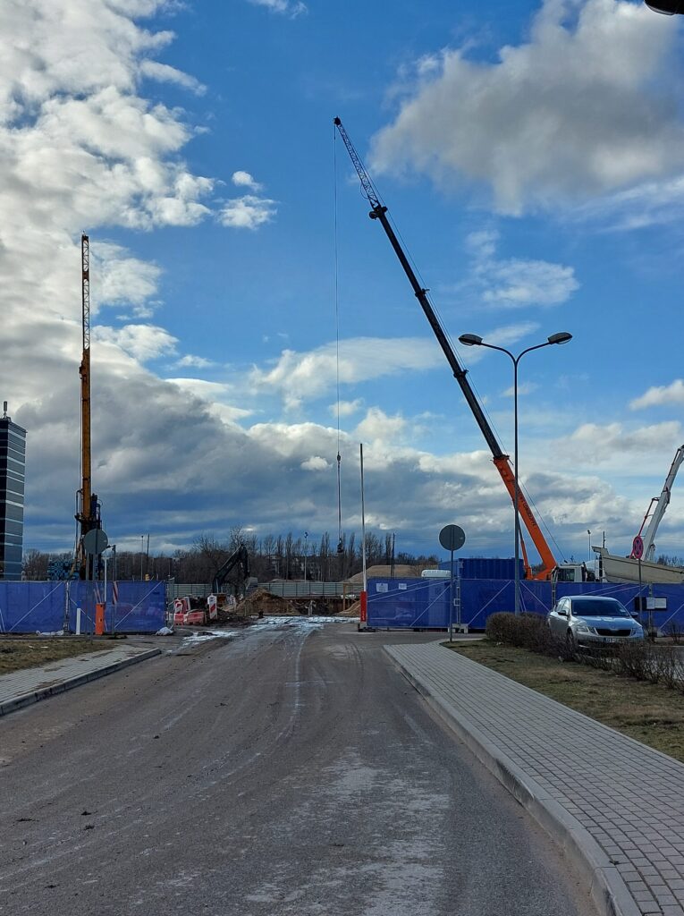 Elemental Business Centre (Skanstes iela 25) - Office center - construction photos