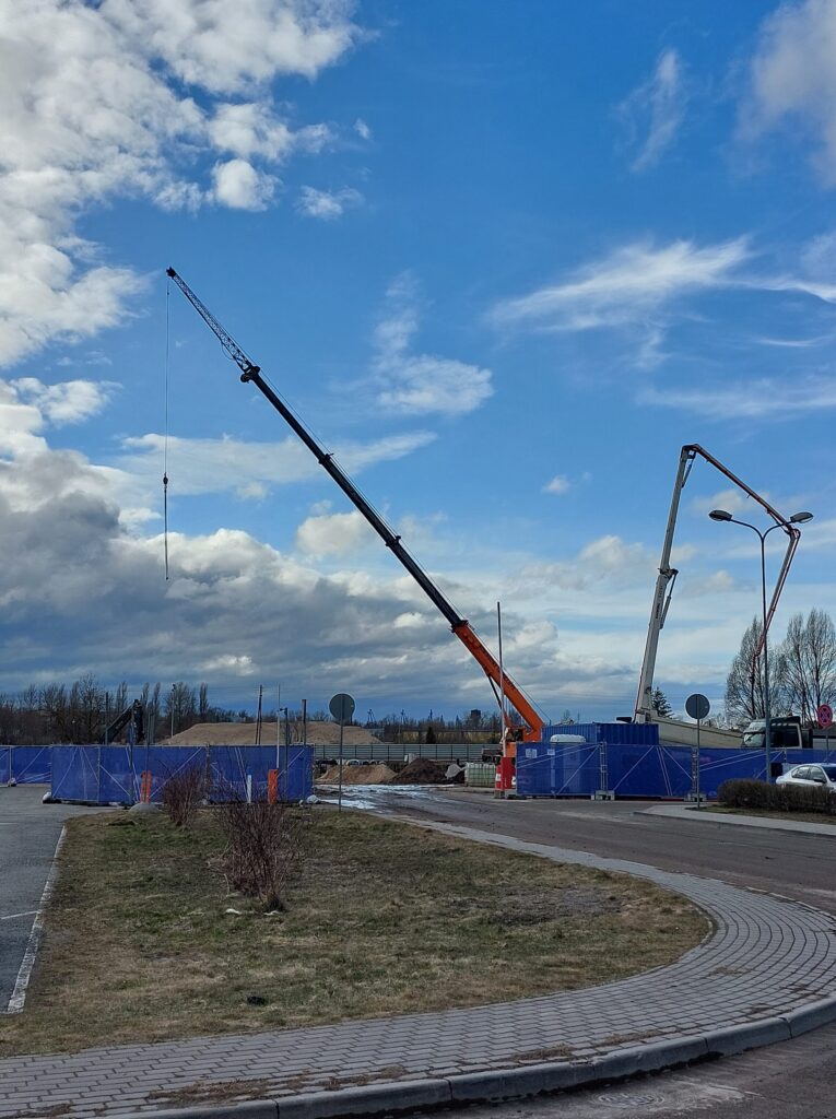 Elemental Business Centre (Skanstes iela 25) - Office center - construction photos