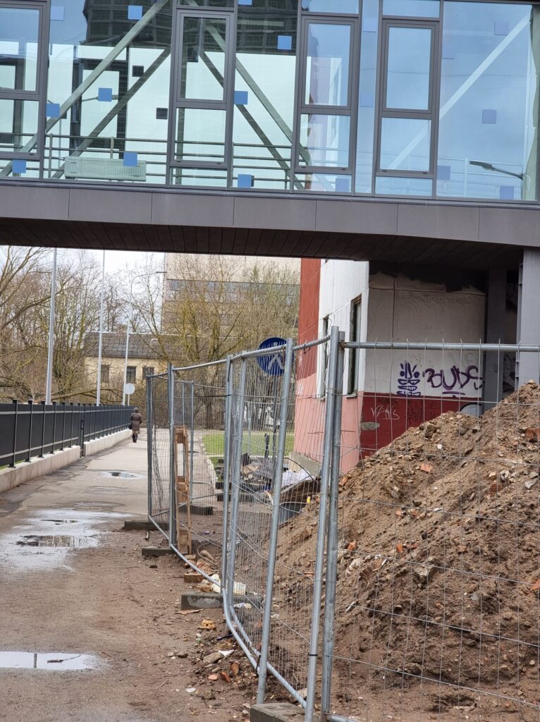 Rīgas Tūrisma un radošās industrijas tehnikuma dienesta viesnīca (Augusta Deglava iela 41B) - Co-living - construction photos