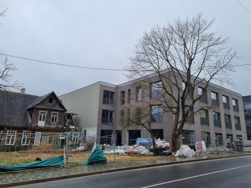 Sėlių 36 (Sėlių g. 36) - Daugiabutis - statybų nuotraukos