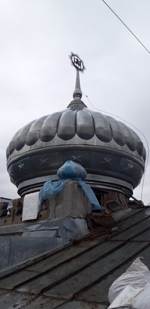 Vilniaus kenesos restauravimas (Liubarto g. 6C) - House of worship - construction photos