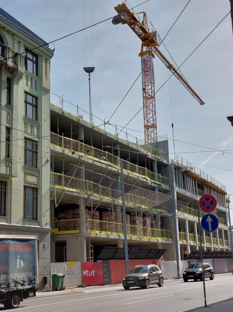 Marijas iela 2 (Marijas iela 2) - Office center - construction photos