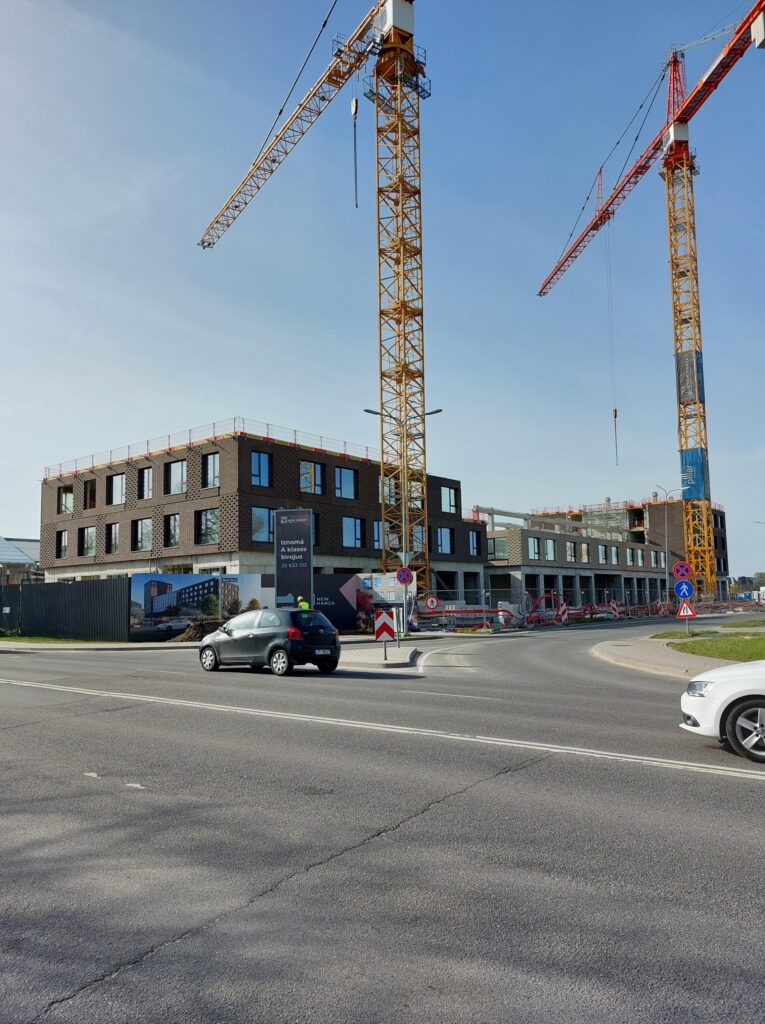 Mihaila Tāla iela 1 (Mihaila Tāla iela 1) - Office center - construction photos