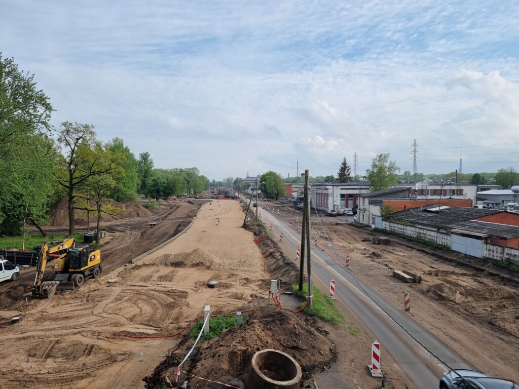 Austrumu maģistrāles posms Ieriķu iela - Vietalvas iela II kārta (Braslas iela, Vestienas iela) - Ceļš - būvdarbu attēli