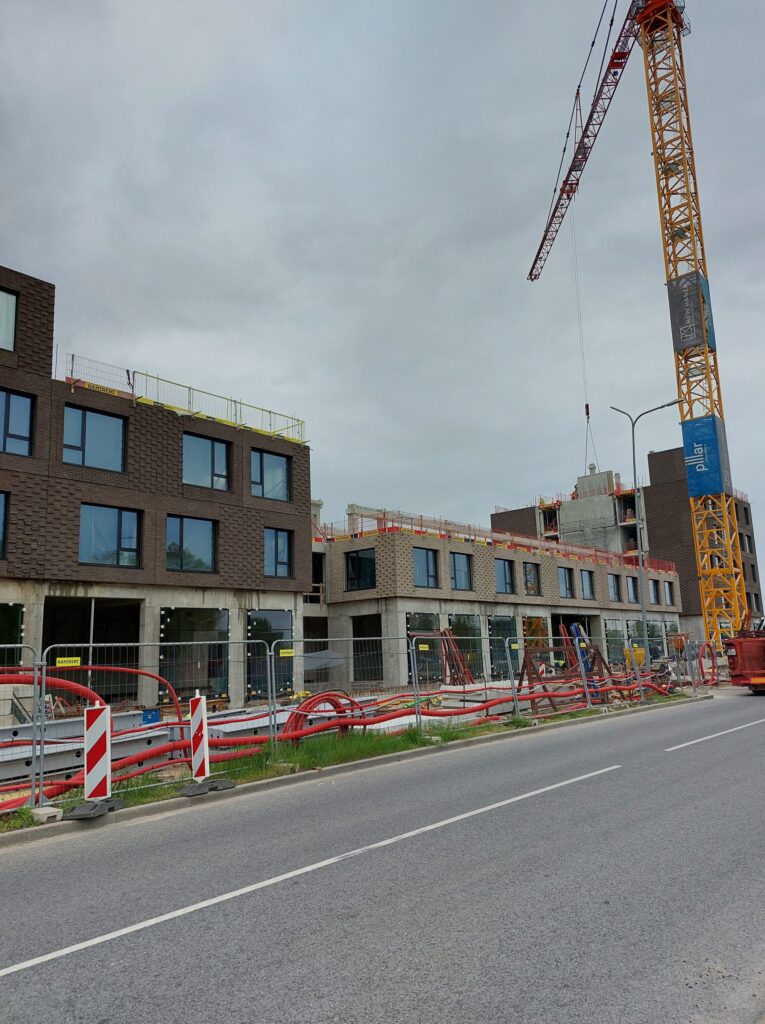 Mihaila Tāla iela 1 (Mihaila Tāla iela 1) - Office center - construction photos