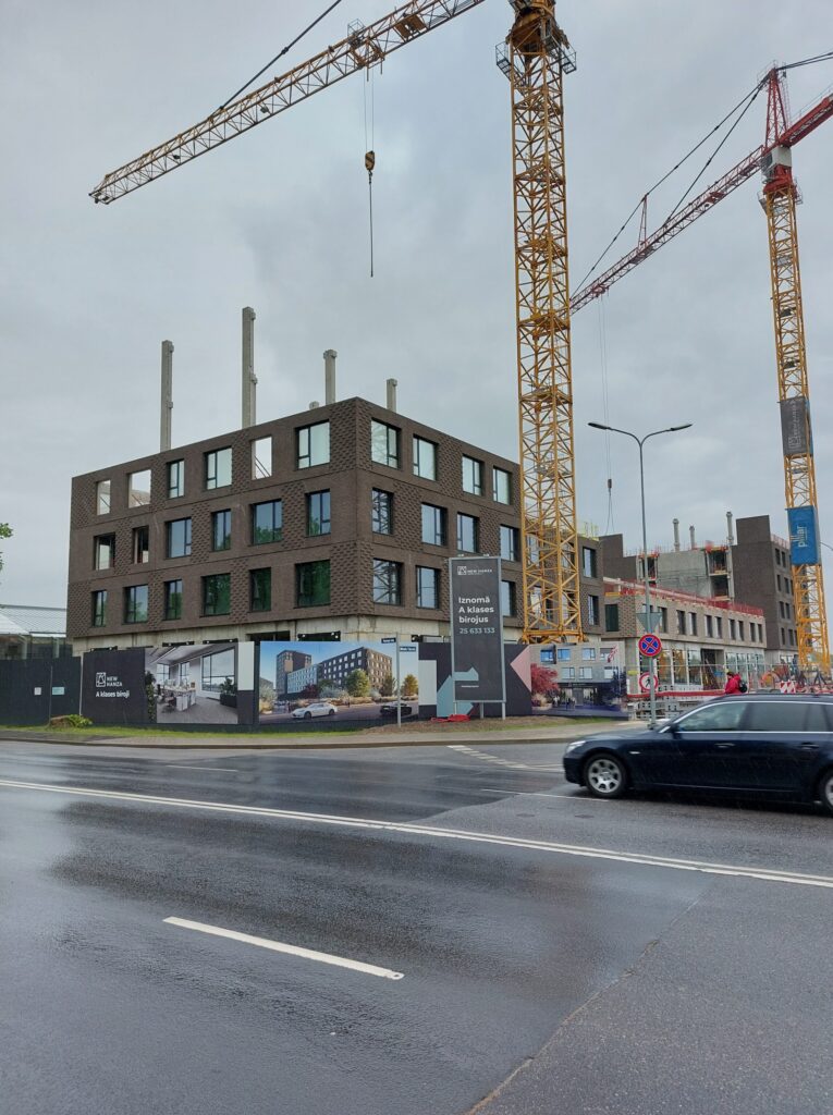 Mihaila Tāla iela 1 (Mihaila Tāla iela 1) - Office center - construction photos