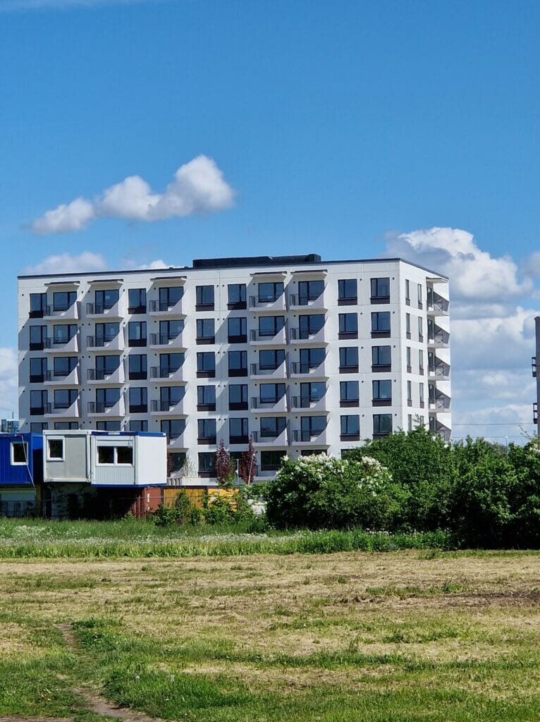 Silvas nami (Dzelzavas iela 110) - Multi apartment - construction photos