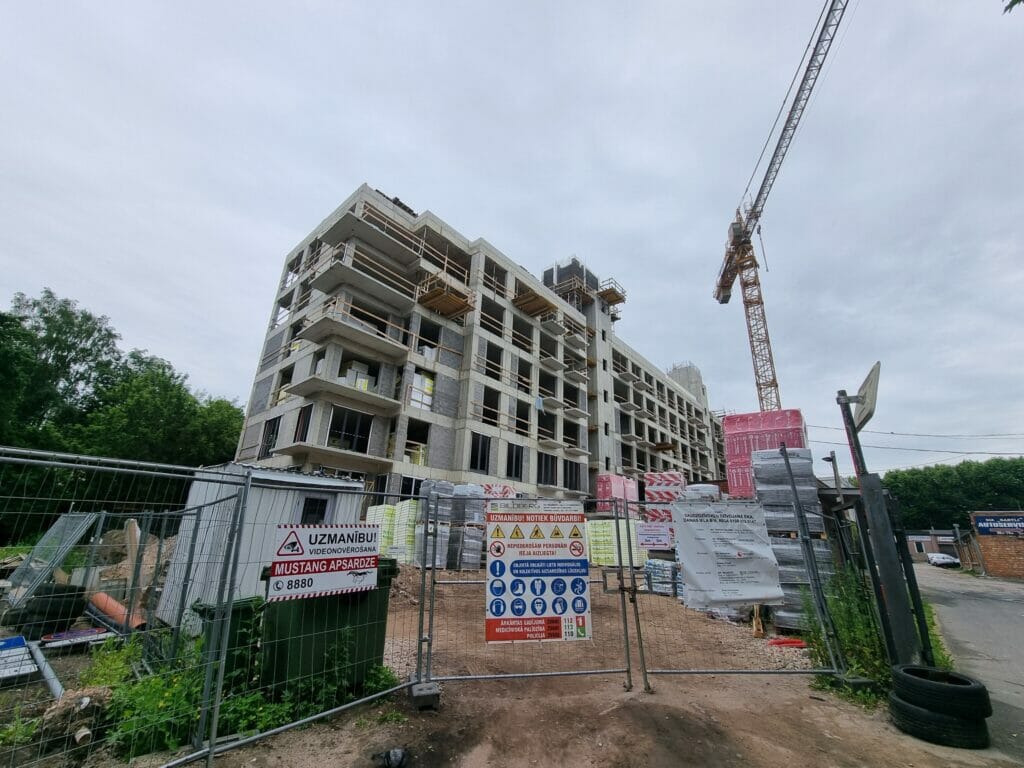 Dainas (Dainas iela 10A) - Multi apartment - construction photos