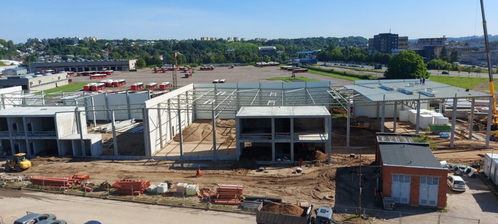 Raudondvario pl. 107B (Raudondvario pl. 107B) - Kaubanduskeskus - ehituse fotod