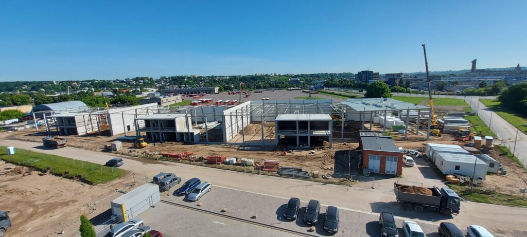 Raudondvario pl. 107B (Raudondvario pl. 107B) - Kaubanduskeskus - ehituse fotod