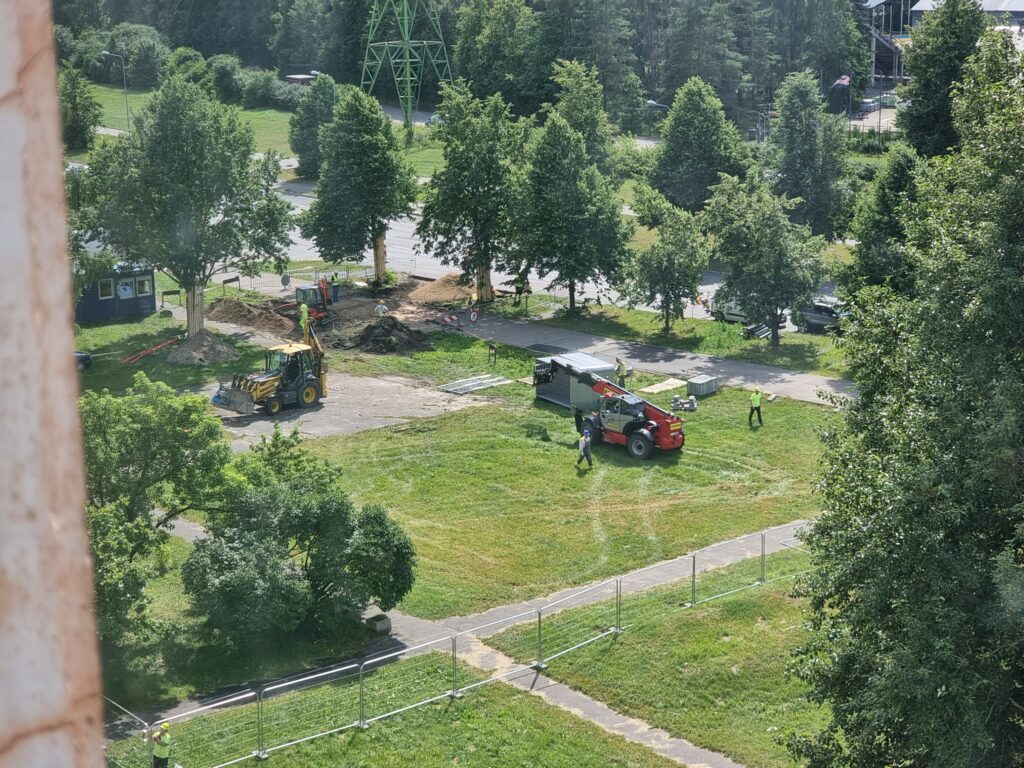 Mežciema mājas (Sergeja Eizenšteina iela 47a) - Daugiabutis - statybų nuotraukos