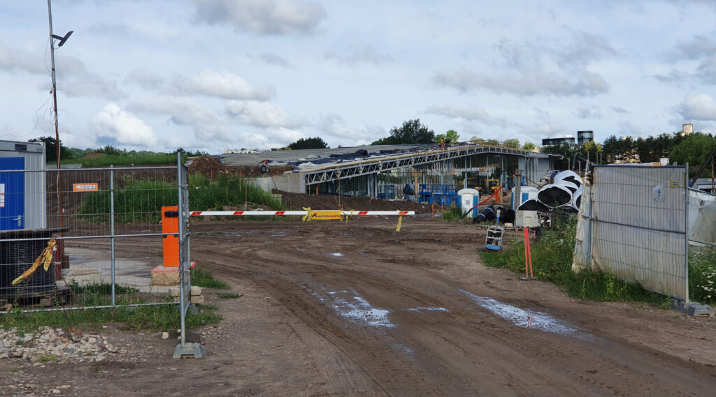 Mokslo sala (Karaliaus Mindaugo pr. 50) - Museum - construction photos