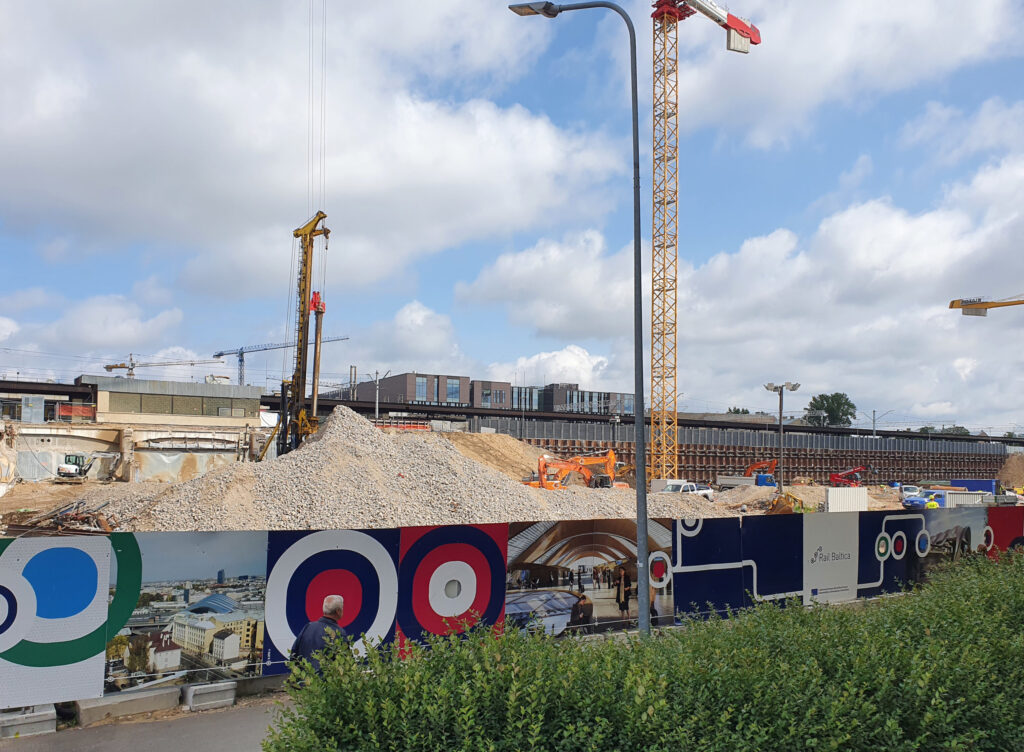 Labiekārtojums no Prāgas ielas līdz Pilsētas kanālam (Prāgas iela 2) - Railroad - construction photos
