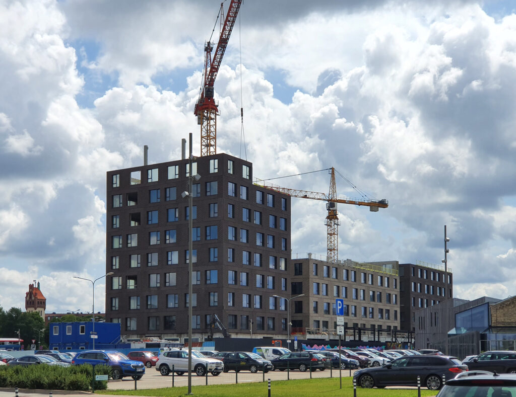 Mihaila Tāla iela 1 (Mihaila Tāla iela 1) - Office center - construction photos