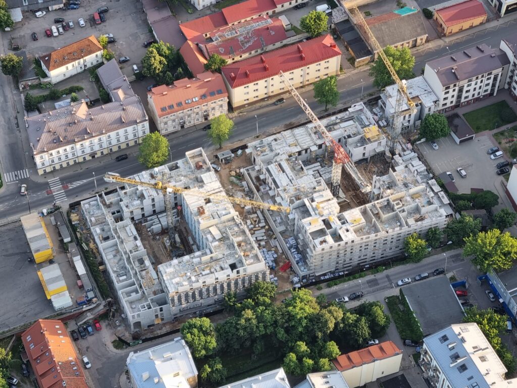 SOLO SOCIETY City House Vilnius (Šv. Stepono g. 33) - Co-living - construction photos