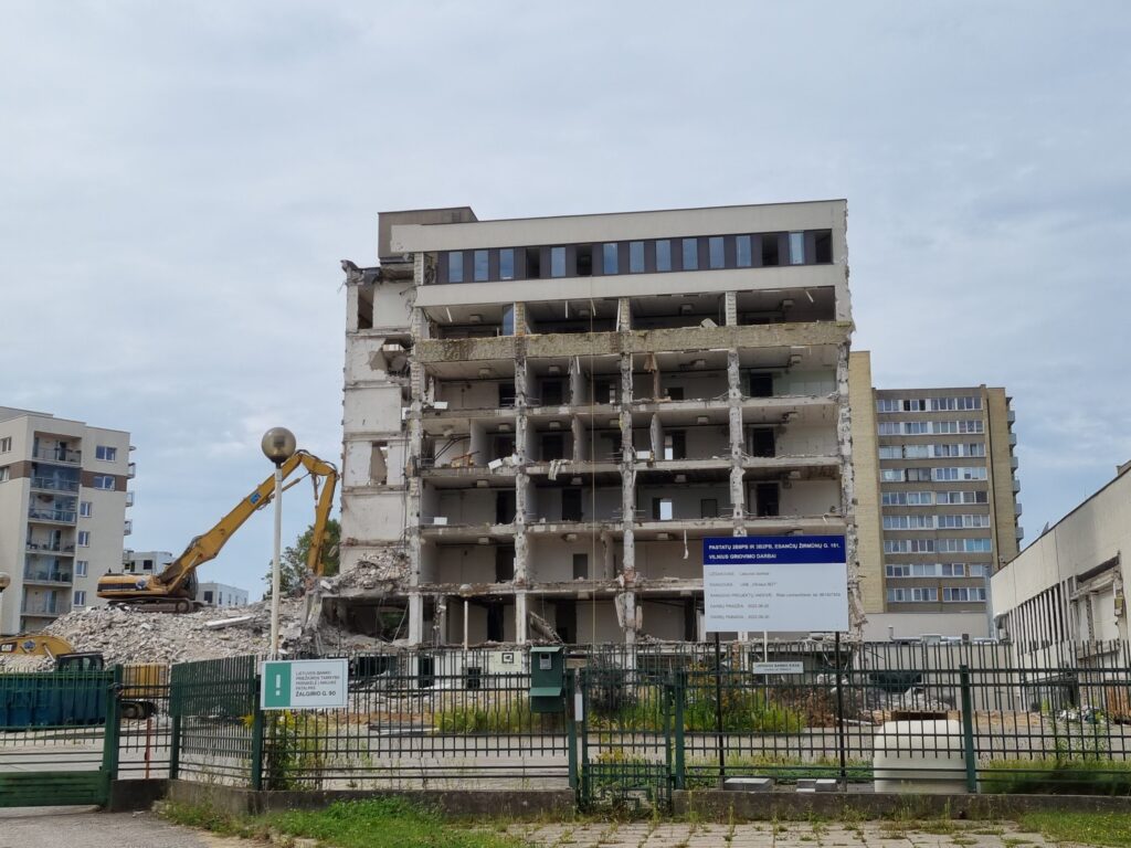 Lietuvos banko būstinė (Žirmūnų g. 151) - Financial institution - construction photos