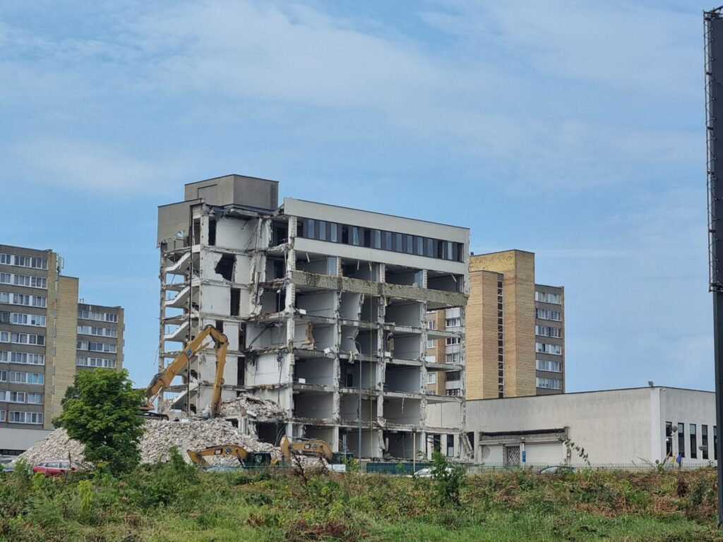 Lietuvos banko būstinė (Žirmūnų g. 151) - Financial institution - construction photos