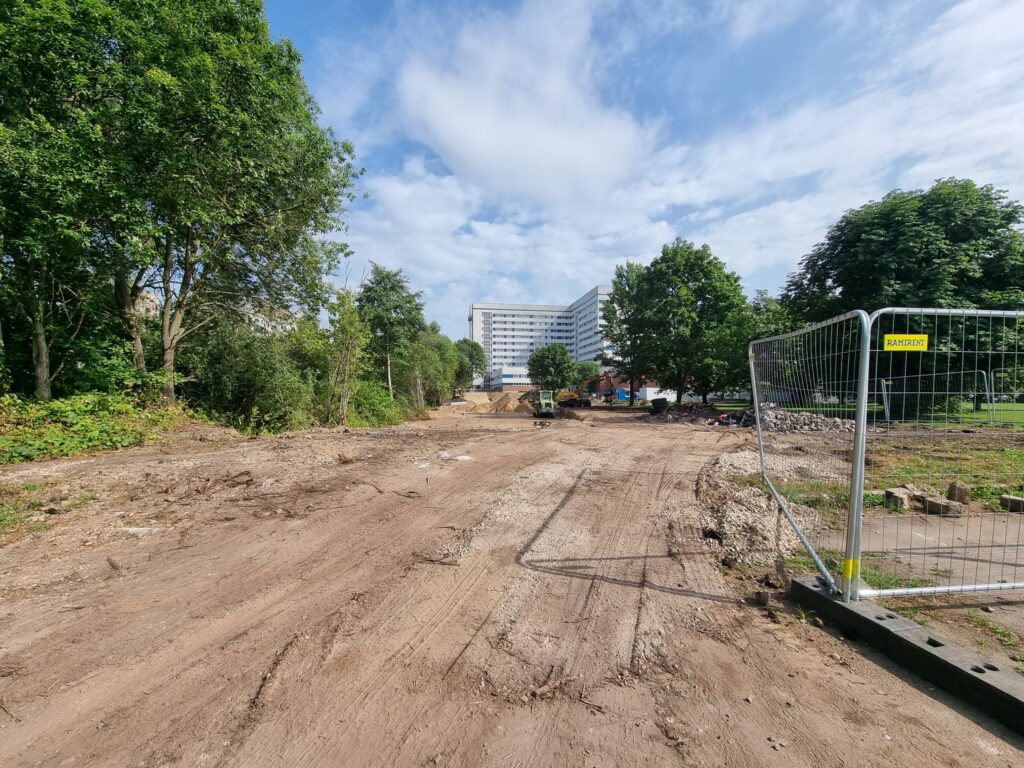 Stacionāra “Gaiļezers” ziemeļu apbraucamais ceļš (Hipokrāta iela 2) - Road - construction photos