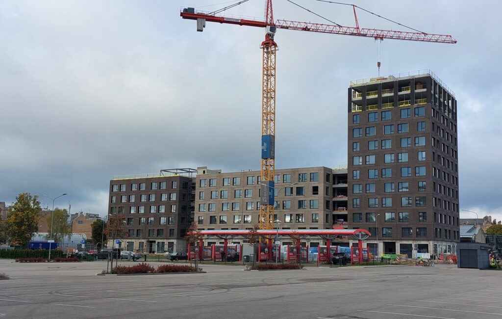 Mihaila Tāla iela 1 (Mihaila Tāla iela 1) - Office center - construction photos