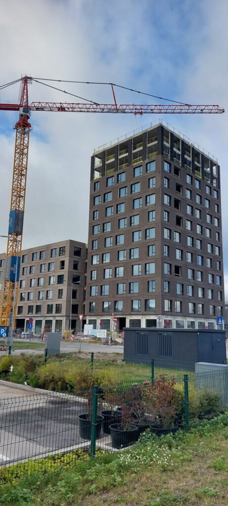 Mihaila Tāla iela 1 (Mihaila Tāla iela 1) - Office center - construction photos