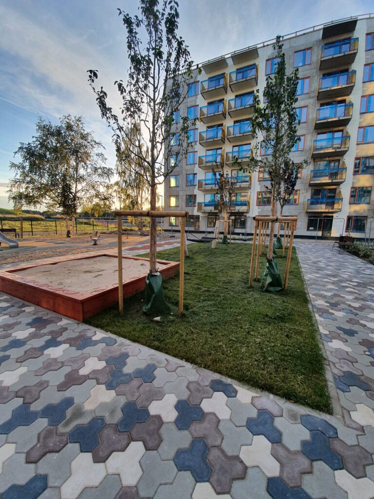 Silvas nami (Dzelzavas iela 110) - Multi apartment - construction photos