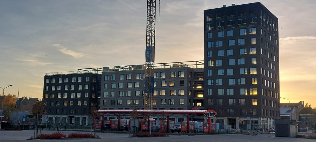 Mihaila Tāla iela 1 (Mihaila Tāla iela 1) - Office center - construction photos