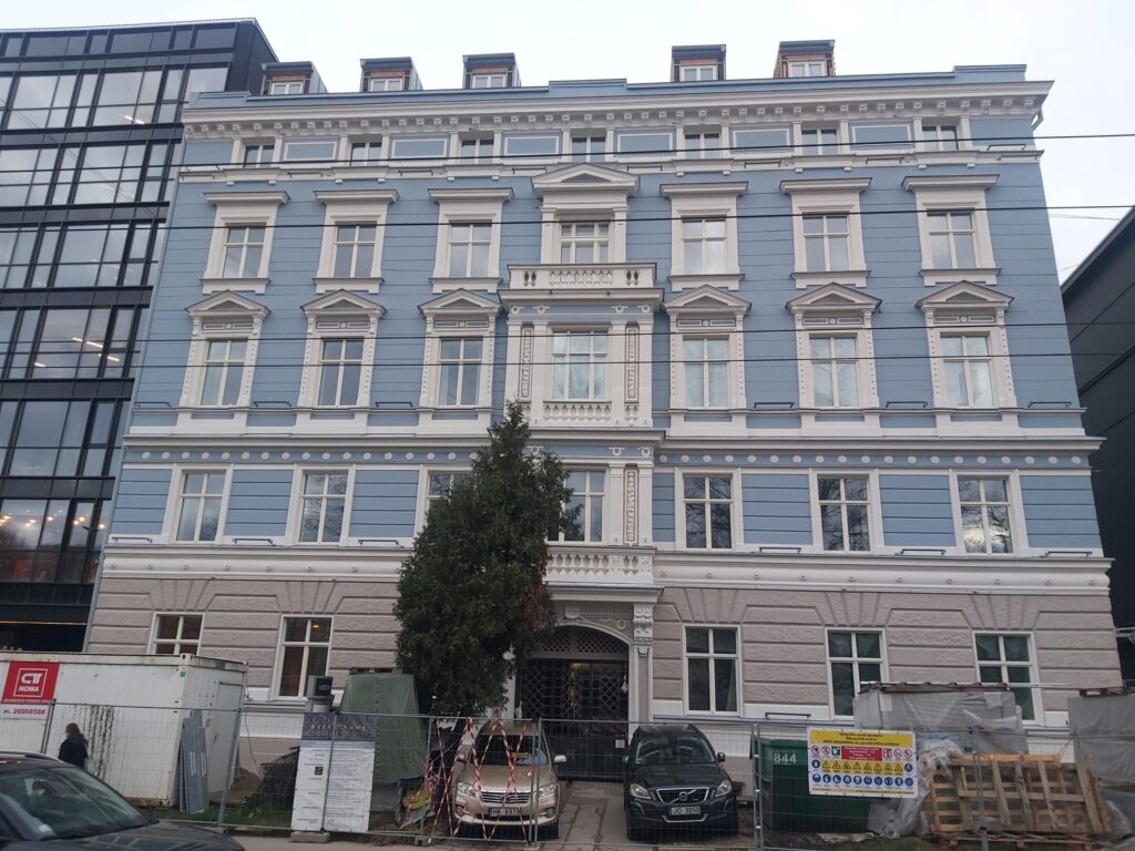 Raiņa nams (Raiņa bulvāris 27) - Multi apartment - construction photos