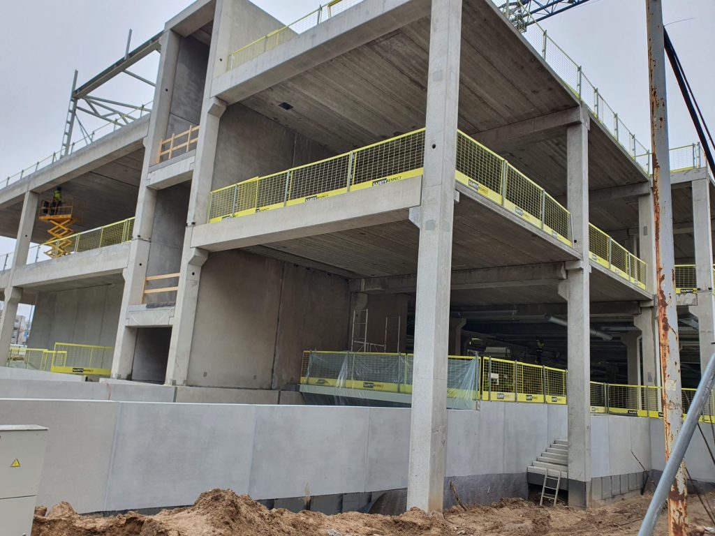 PC PIKAS (Ukmergės g. 221) - Shopping center - construction photos