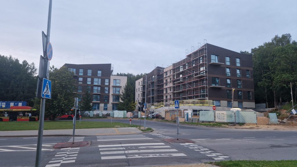 Forest Gate (L. Giros g. 115) - Daudzdzīvokļu nams - būvdarbu attēli