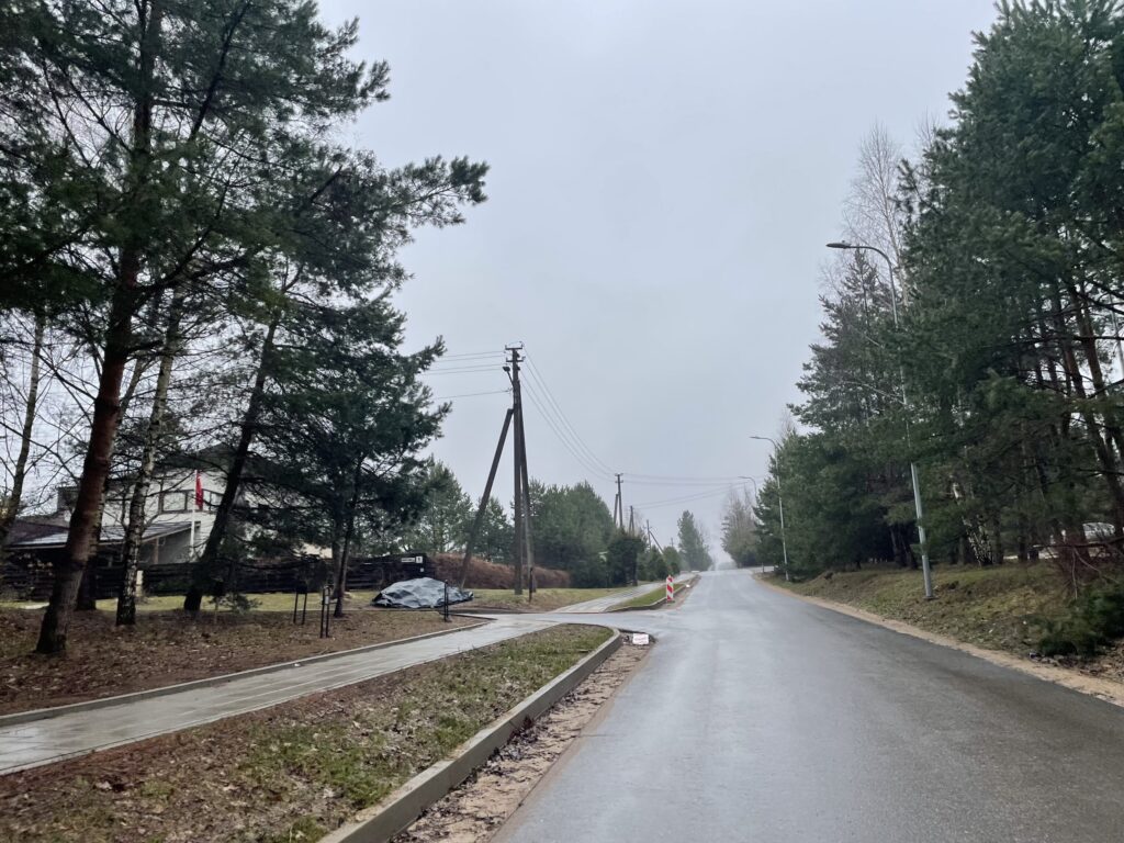 Vandenio g. šaligatvis (Vandenio g.) - Pėsčiųjų takas - statybų nuotraukos