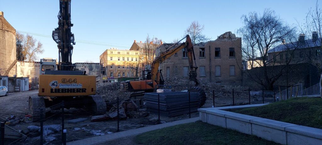 Pētersala - 2. ēka "Amia" (Pētersalas iela 3A) - Daugiabutis - statybų nuotraukos