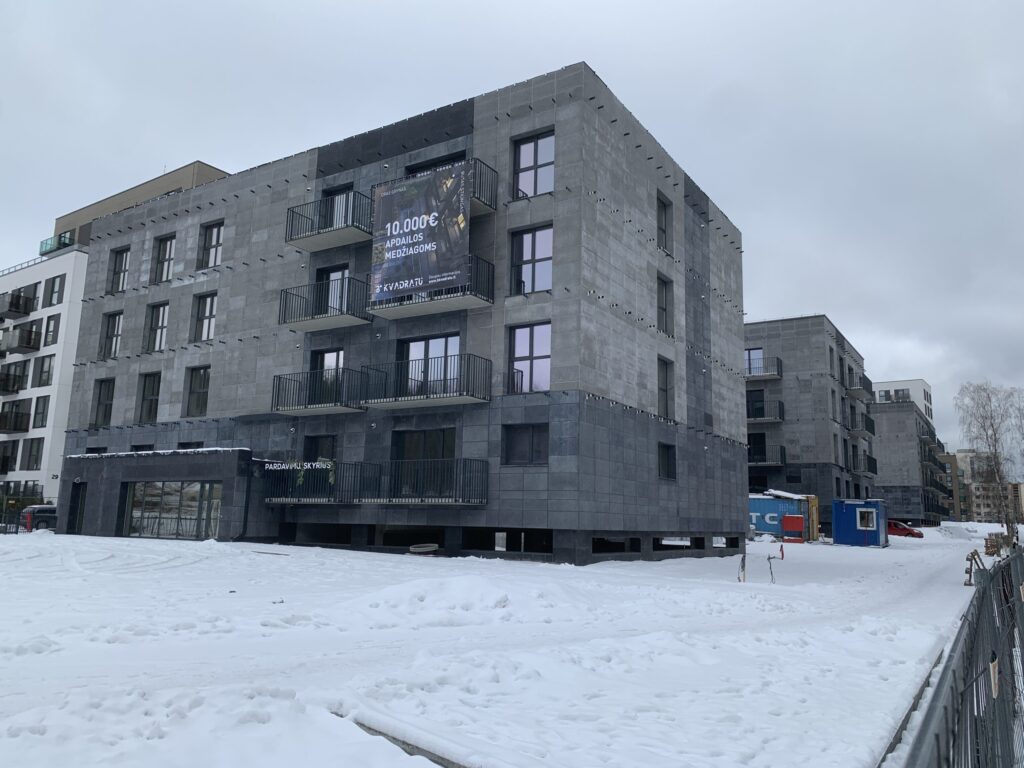 B Kvadratu (Bajorų kel. 29) (Bajorų kel. 29) - Multi apartment - construction photos
