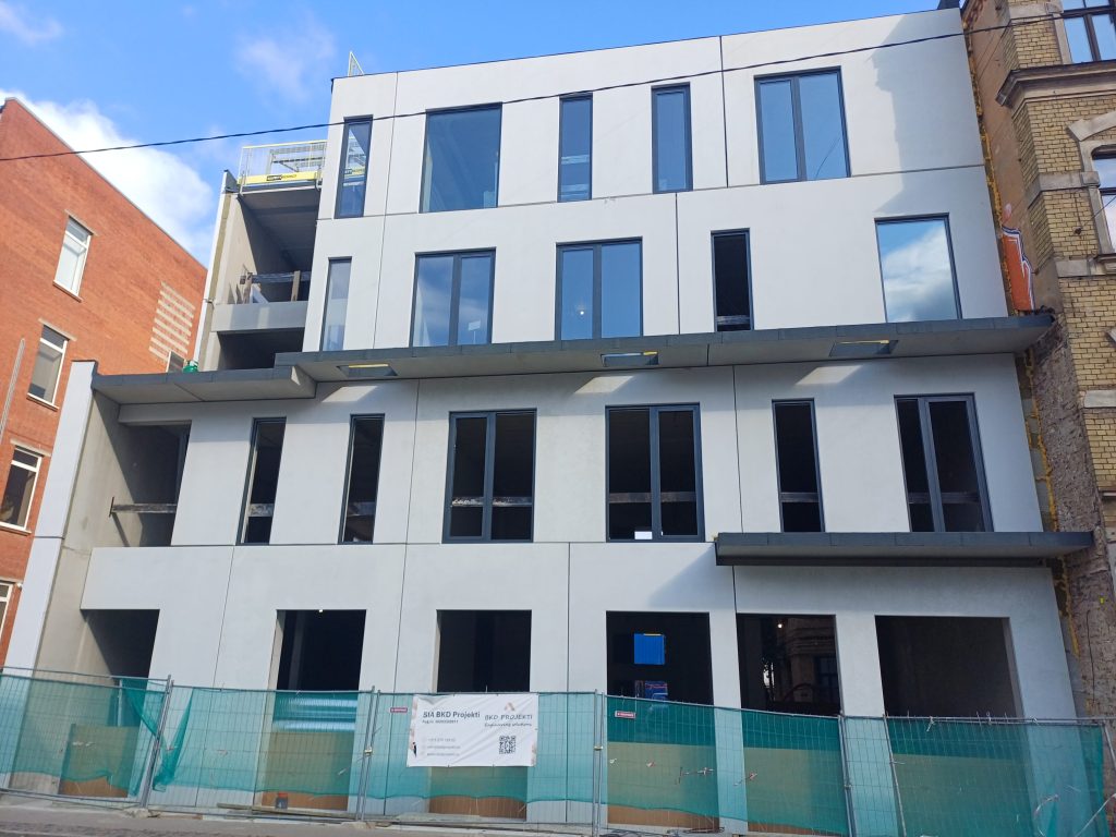 Dzirnavu iela 107 (Dzirnavu iela 107) - Office center - construction photos