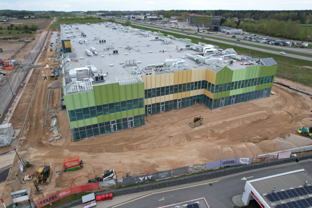 Urban Hub Vilnius (Ožiarūčių g. 3, Avižienių k.) - Stock office / Flex space - construction photos