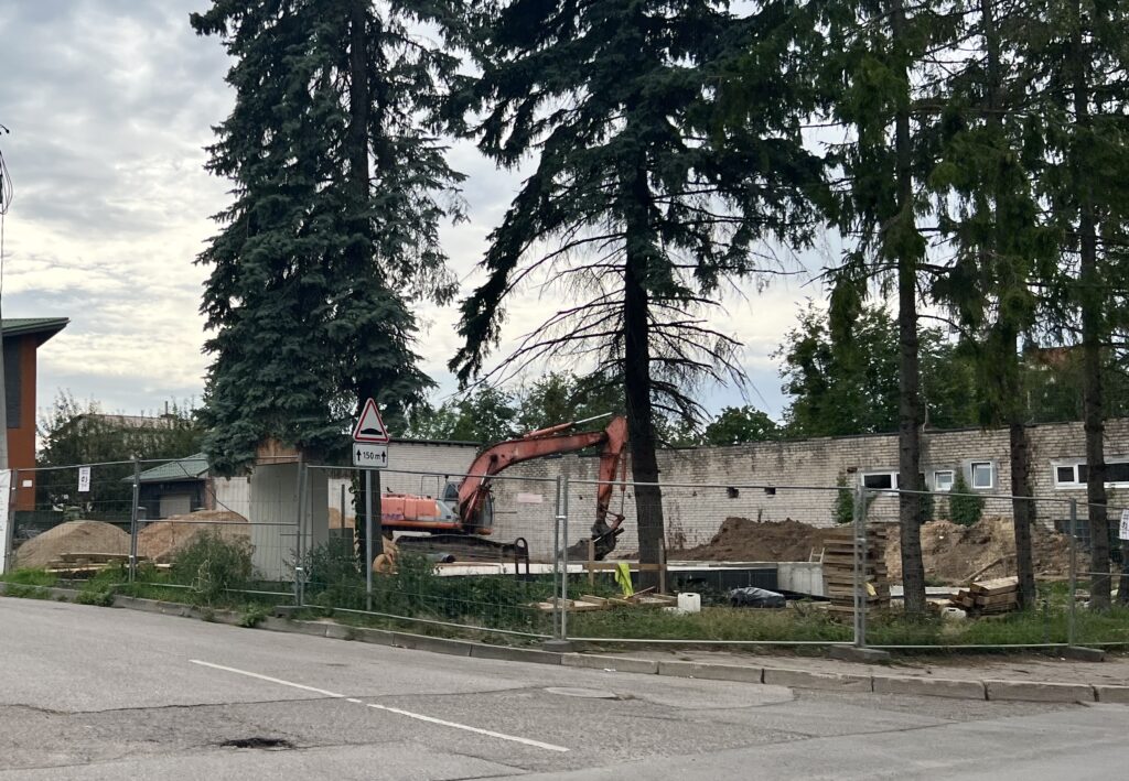 Žvangučių apartamentai (Žvangučių g. 31) - Multi apartment - construction photos