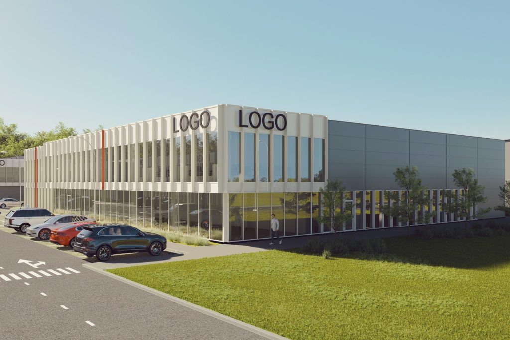 LEZ verslo parkas (Jėgainės g. 3, Biruliškių k., Karmėlavos sen.) - Business park, Other commercial, Warehouse / Distribution center - visualization