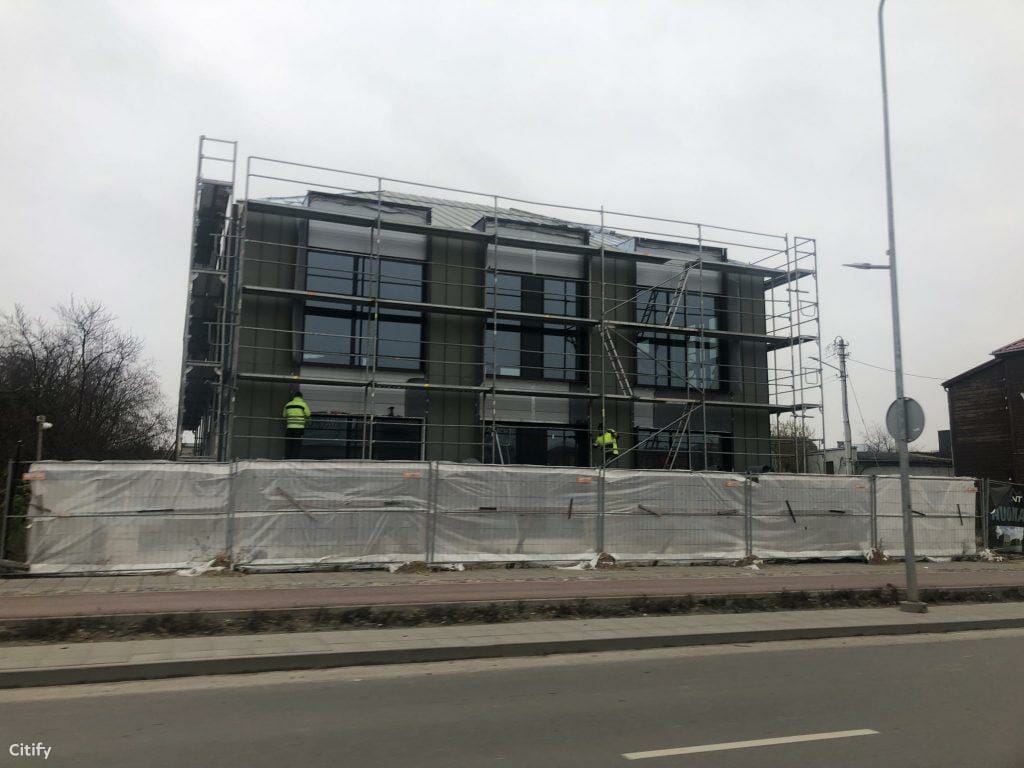 Veiverių g. 81 (Veiverių g. 81) - Office center - construction photos