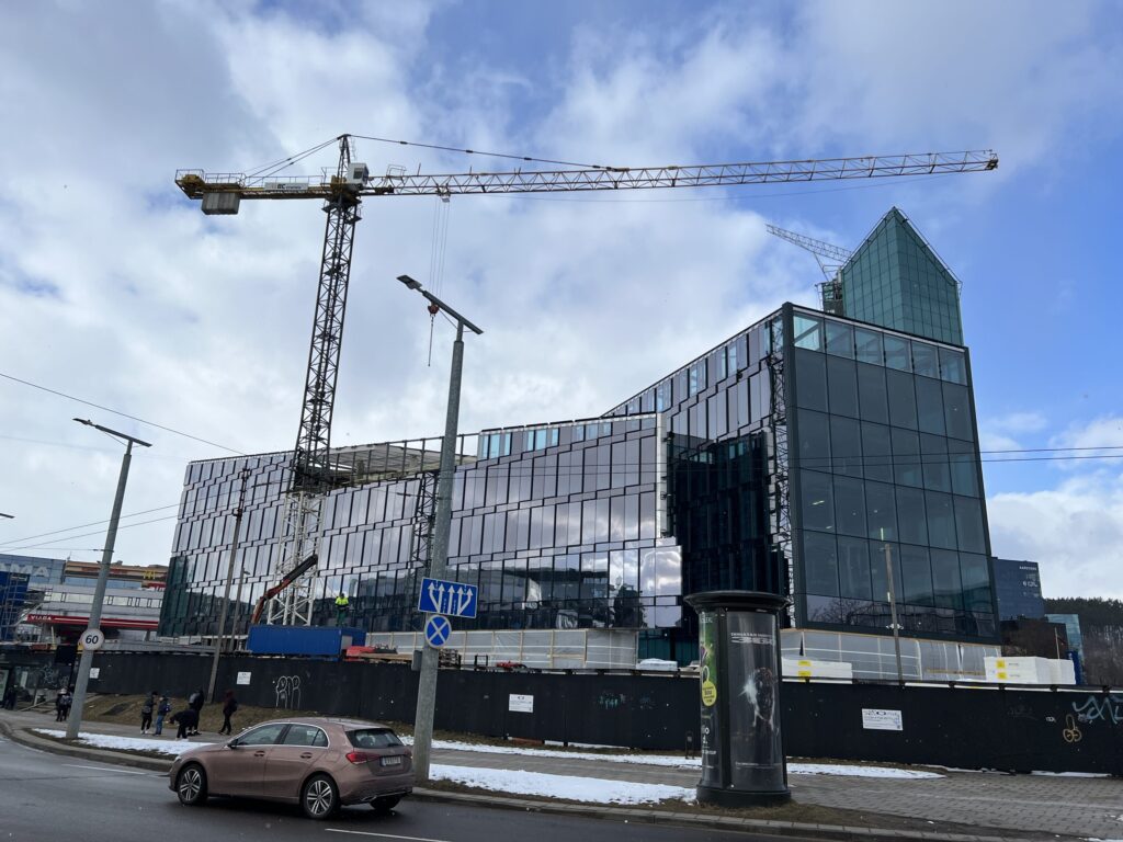 Teltonika Saltoniškių g. (Saltoniškių g. 14) - Office center - construction photos