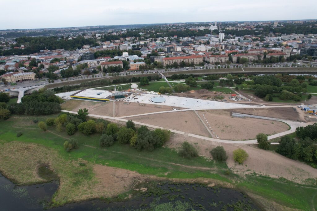 Mokslo sala (Karaliaus Mindaugo pr. 50) - Museum - construction photos