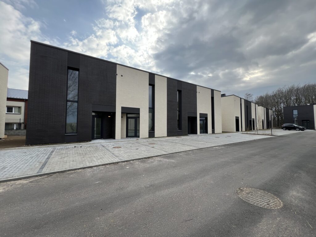 MO Garden 1 etapas (sublokuoti namai) (Mozūriškių g. 188, 200, 202, 204, 206, 208, 210, 212, 222, 224, 226, 228) - Row housing - construction photos