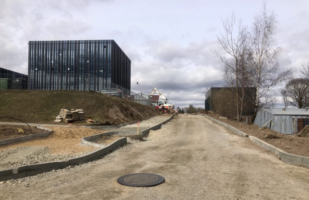 Privažiavimo gatvė nuo Vikingų g. (Vikingų g.) - Street - construction photos